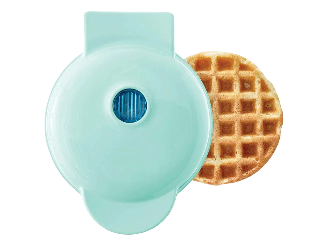 VVJIJILLY Mini Máquina De Waffles, Máquina De Waffles Pequena, Chaffle Maker Antiaderente Para Batatas Raladas, Chaffles Keto Fáceis De Limpar Para Panquecas In