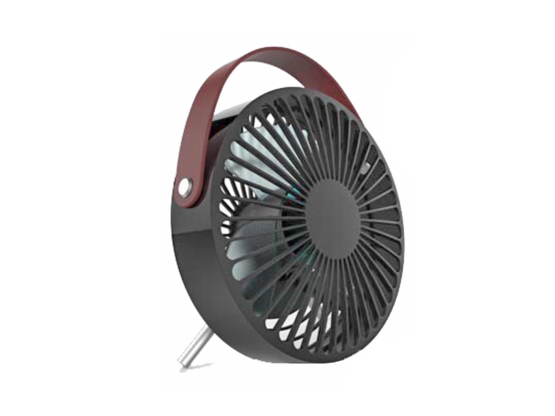 Ventilador Usb 5V Imitación Piel con Correa Velleman