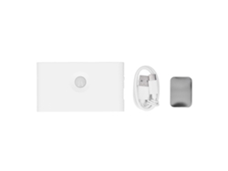 Luz nocturna LED con sensor de movimiento, recargable, con rotación de 360 grados y base magnética. CHABERLU