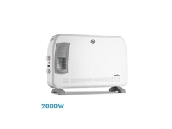 Convector Bengala Blanco/gris 2000w 3 Potencias Turbo Termostato (42.5x61x20.5cm)