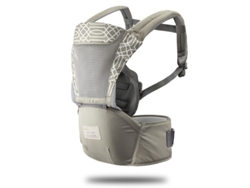 Portero Bebé Chrui Asiento Desmontable 0-36 Meses Transpirable (gris)