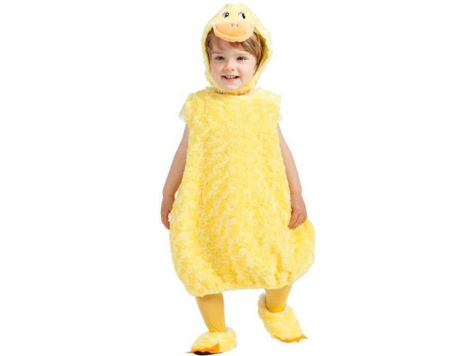 Disfraz de Bebé DISFRAZZES Patito Amarillo (Talla: 6 a 12 meses)