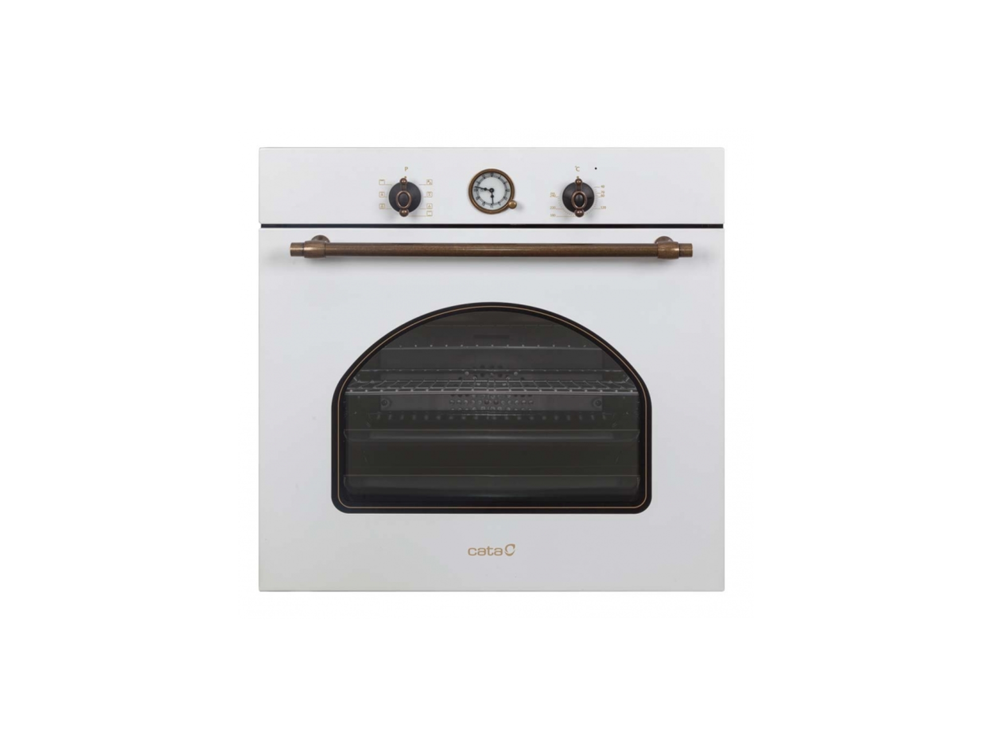 Horno CATA Rústico MRA 7108 WH (60 L - 59.6 cm - Hidrolítico - Blanco)