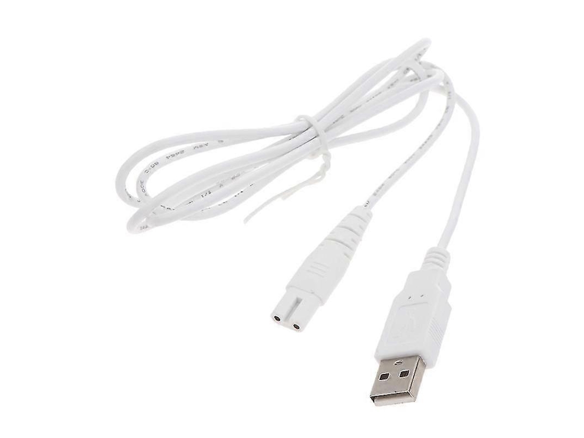 Cabo de carregamento USB para irrigador oral Shytmv HF-5 HF-9 HF-6, branco, tamanho único.