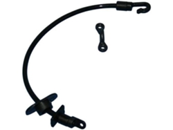 Accesorios para caña De Pescar T-H MARINE Rod Tamer Rod Hold Down Strap Negro