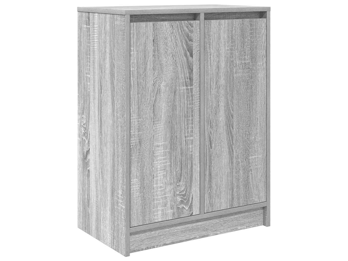 Maison Exclusive - Zapatero Gris Sonoma 57x34x76 Cm Madera De Ingeniería
