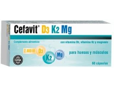 Complemento Alimentar COBAS Cefavit D3 K2 Mg (Naranja)