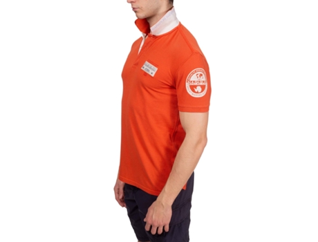 Polo de Hombre NAPAPIJRI Algodón Naranja (XL)