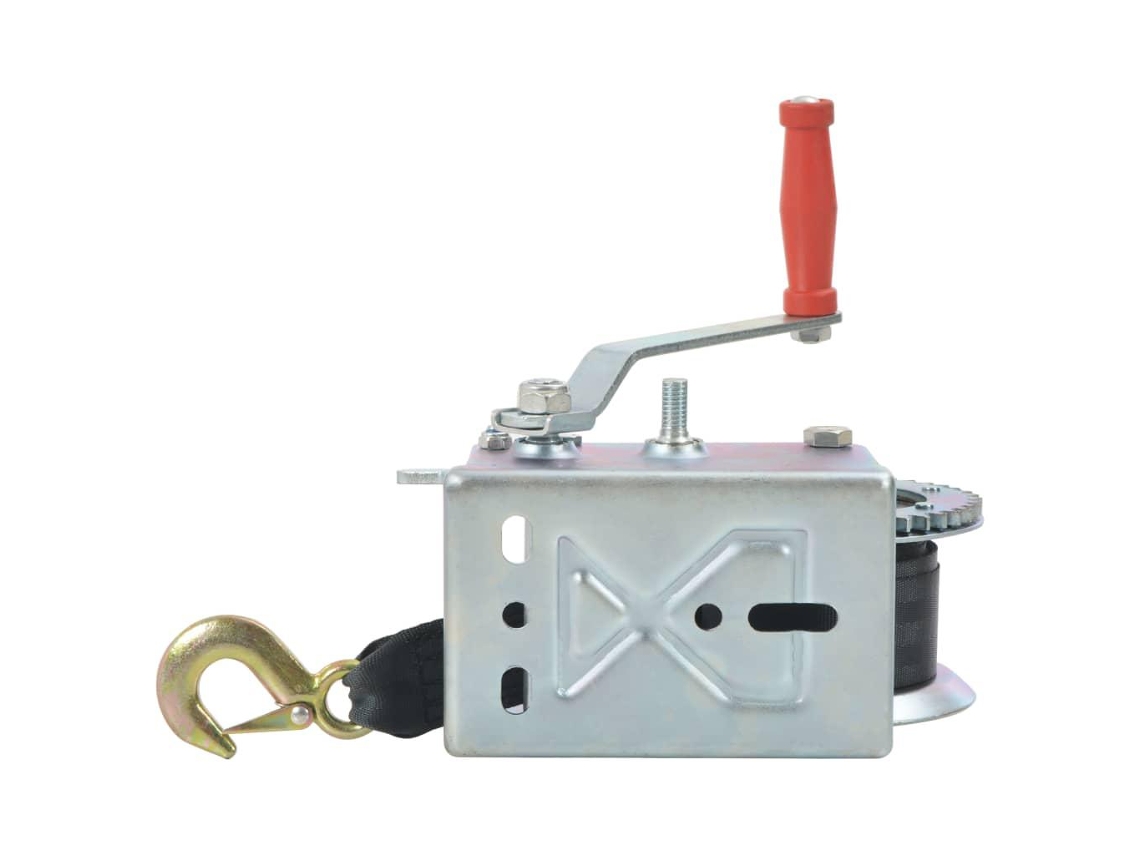 vidaXL Cabestrante manual con correa 1130 kg