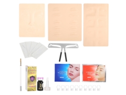 Kit de microblading para cejas, tinta semipermanente, cuchilla y lápiz de maquillaje, herramientas de práctica