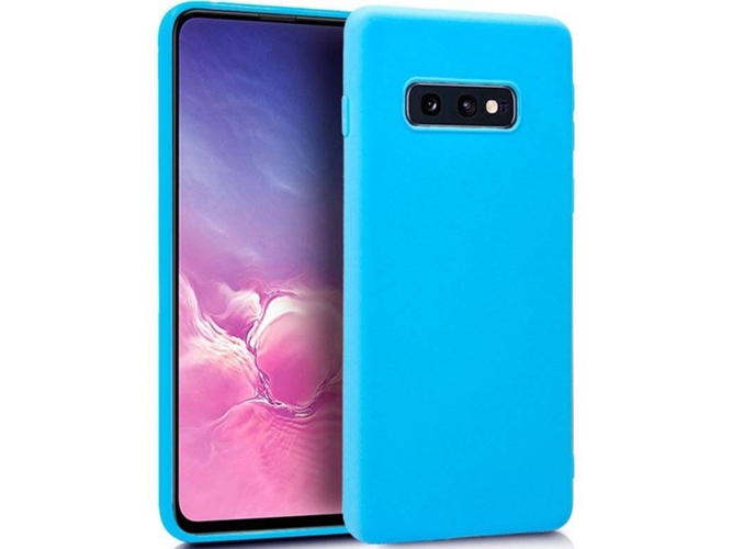 Carcasa Samsung Galaxy S10e COOL Silicona Azul