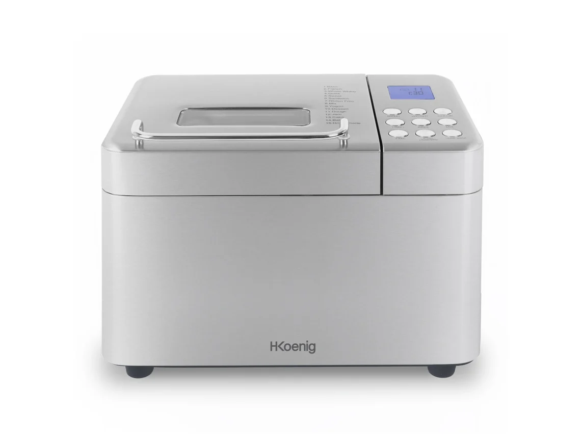 Máquina de pan H.KOENIG BAKE440 (15 programas- 600 W)