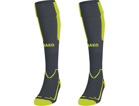 Calcetines JAKO Lazio (Gris Antracita y Verde - 31/34)