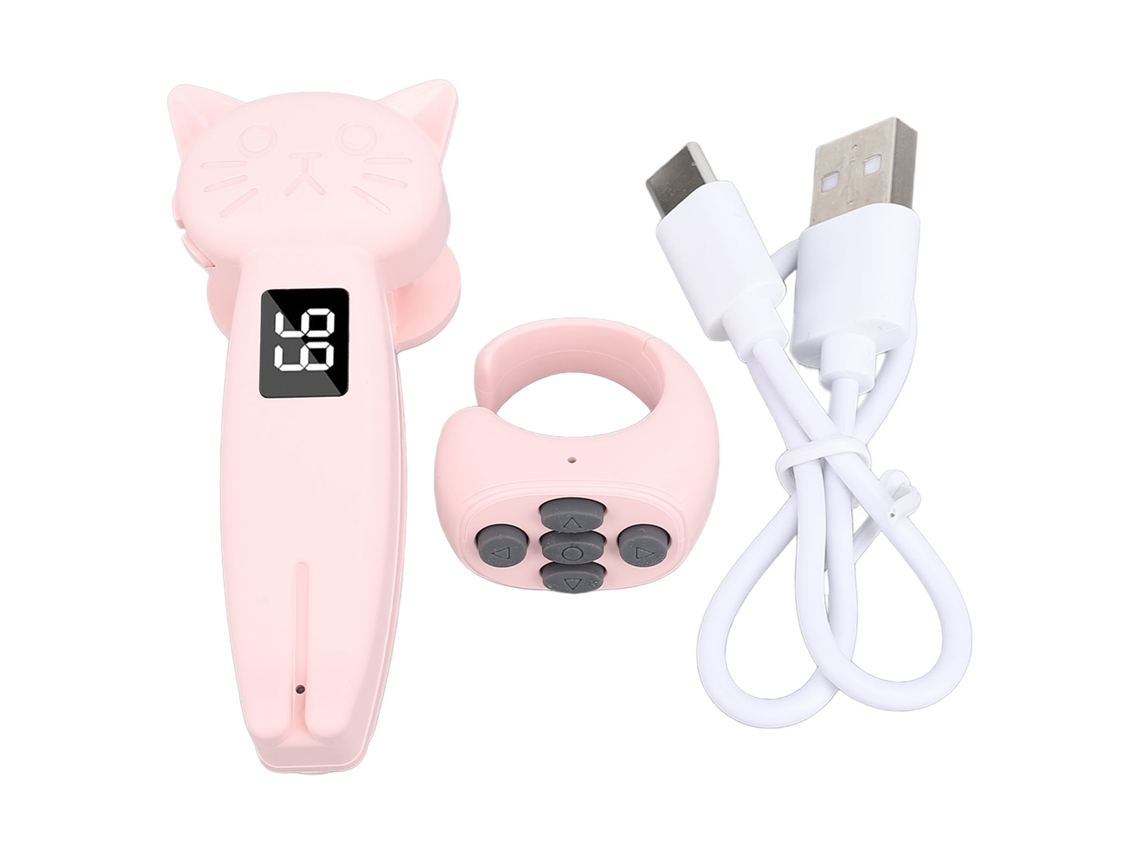 Mando A Distancia Para Pasar Páginas De Kindle, Anillo De Desplazamiento, Mando A Distancia Para Cámara Android, Rosa