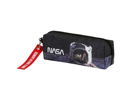 NASA Astronaut Estuche Portatodo Cuadrado FAN 2.0, Negro