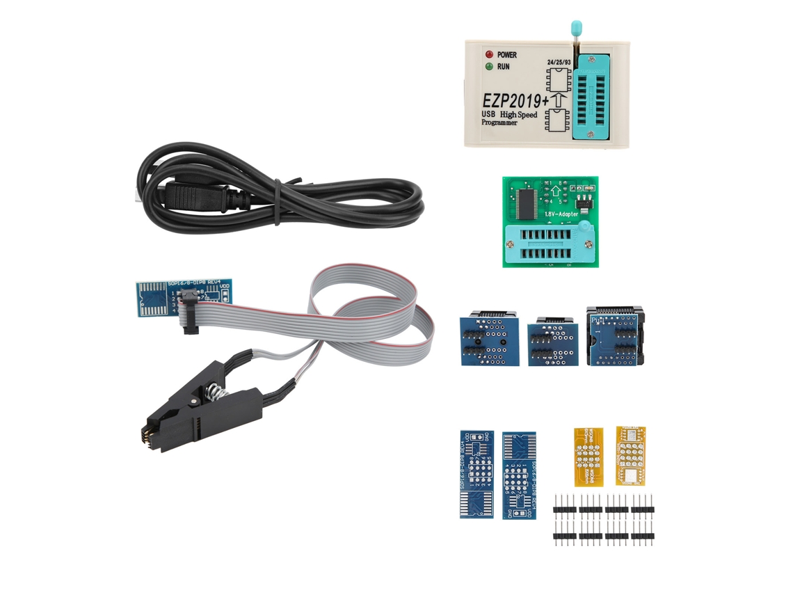 2026velora-conector De Programador De Alta Velocidad Ezp2019 Para Chips Series 25/26/93, Placa De Circuito Impreso 9 Asientos