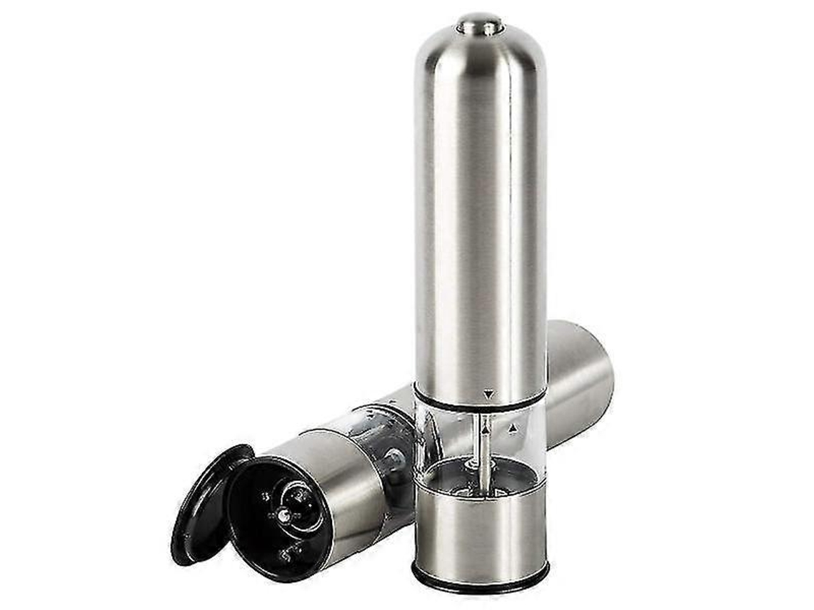 Molinillo de sal y pimienta eléctrico inalámbrico de acero inoxidable Rosewell