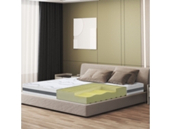 Colchón Memory Quality Altura Made In de Primera Calidad THE WHITE STONE Blanco (155x210)