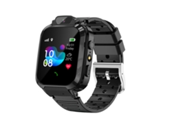 Reloj inteligente Mdug para niños: videollamadas, SMS, asistencia 24 horas y llamada de emergencia SOS (negro)