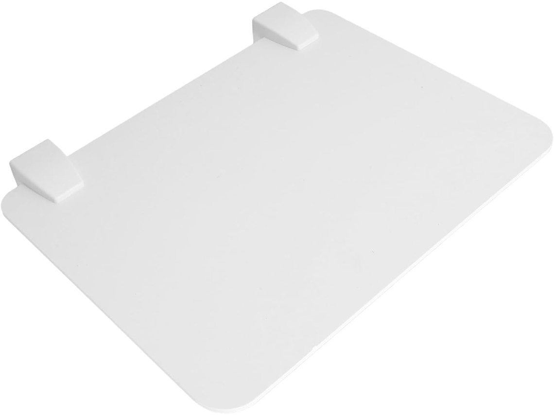 Separador De Escritorio De Plástico Blanco, Fácil De Instalar, Con Pantalla De Privacidad.