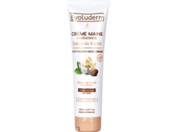 Crema de manos hidratante Evoluderm con manteca de karité, 150 ml