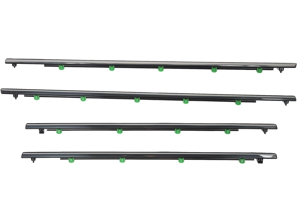 Divisor De Labio Del Parachoques Delantero Con Tornillos, Juego De 3 Piezas De Abs Para Se Xse 2018-2020, Borde Negro Mate