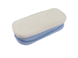Estuche De Lapices Grande Capacidad Moda Multifuncional Portatil Bolsa De Almacenamiento Azul Cielo