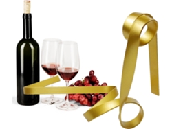 Botellero creativo para vino, regalo original para decoración de cocina Gokoco