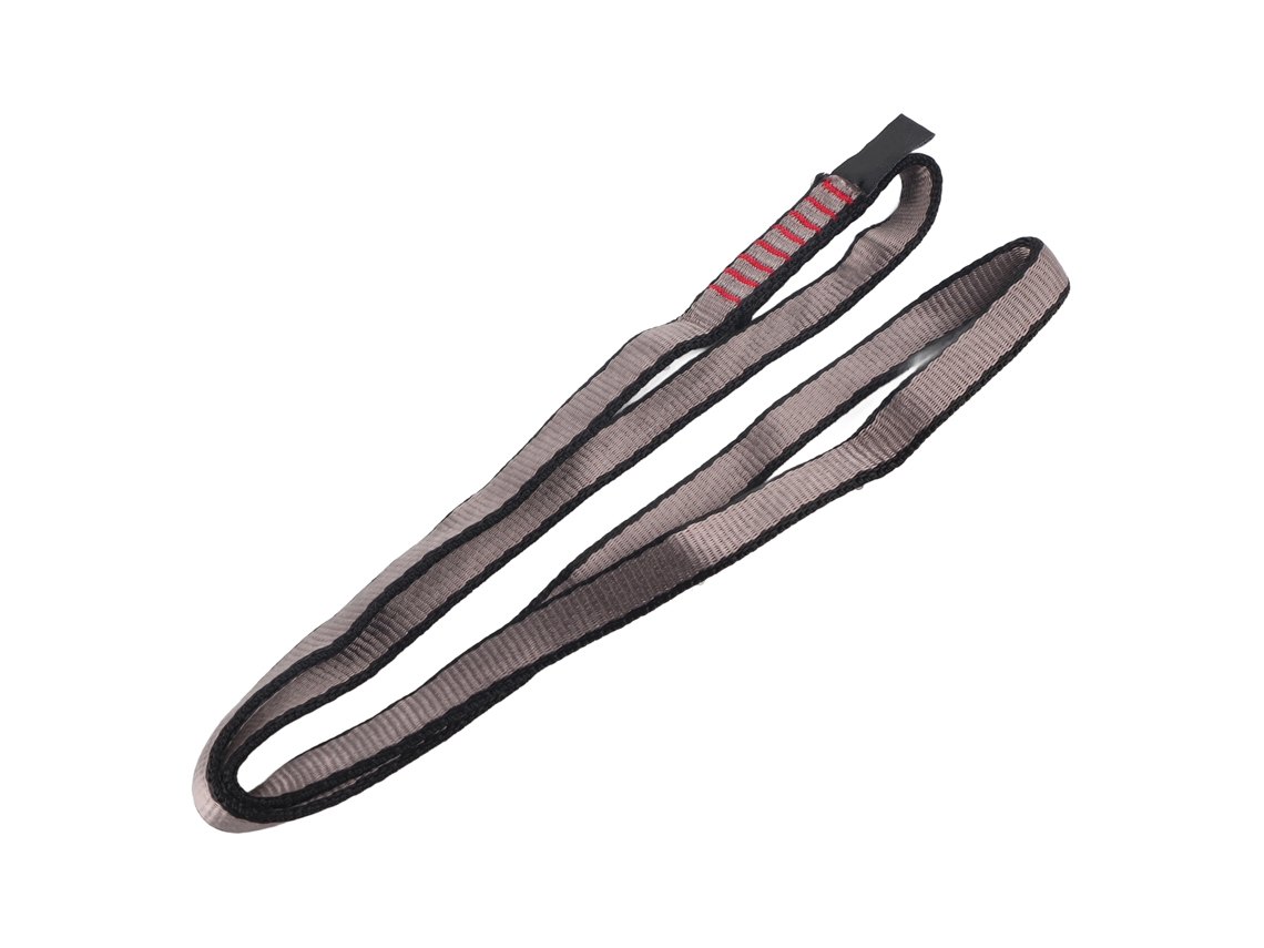 Arnés De Carga Plana Para Montañismo, Escalada, Cuerda De Seguridad Para Exteriores, 23 Kn, 60 Cm, Gris