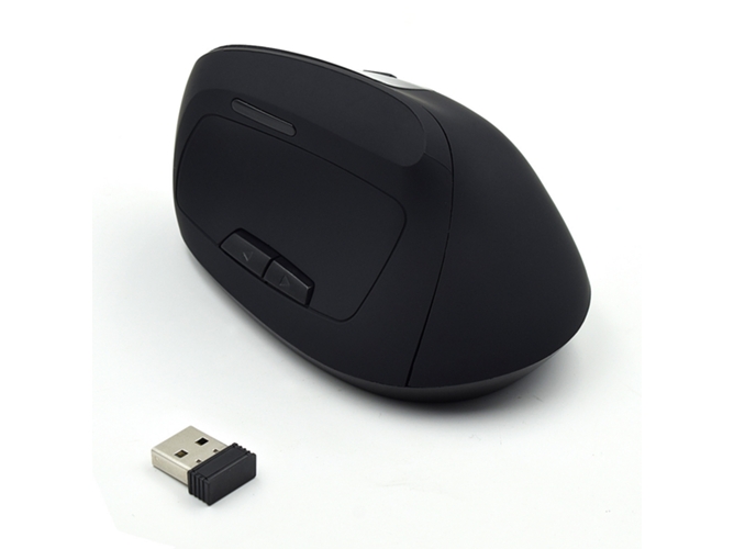Ratón EWENT EW3158 (Inalámbrico - Productiva - 1600 dpi - Negro)