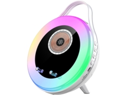 Altavoz Inalámbrico Con Inducción, Soporte Para Teléfono Y Sensor Para Carga Rápida.