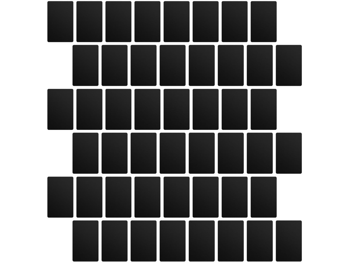 300 Tarjetas De Visita, 0,2 Pulgadas De Grosor, Aluminio Negro Para Grabar, Metal Sólido.