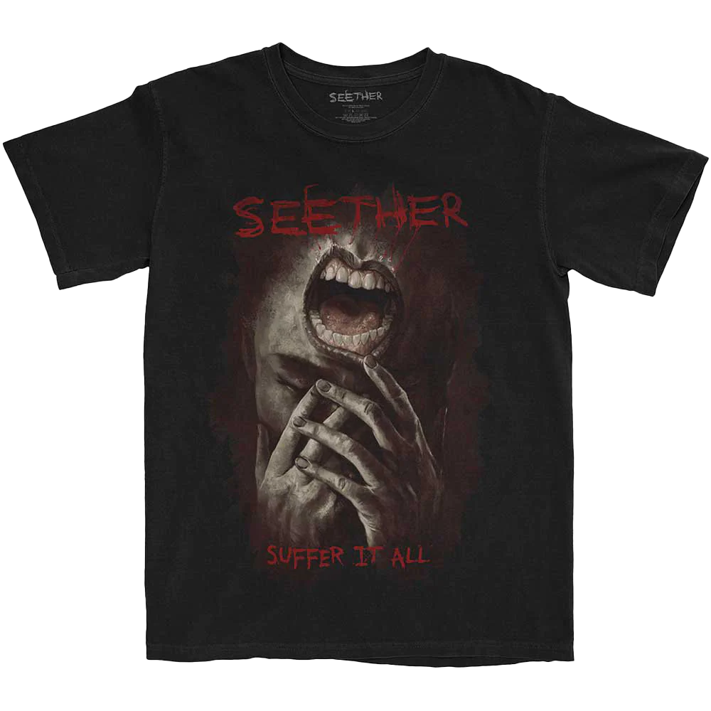 Seether Suffer It All T-shirt Unisex Rockinstone Size:xxl
