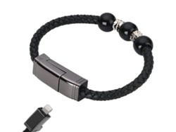 Cable De Pulsera De Cuero De Carga Usb Para Iphone Type C Android