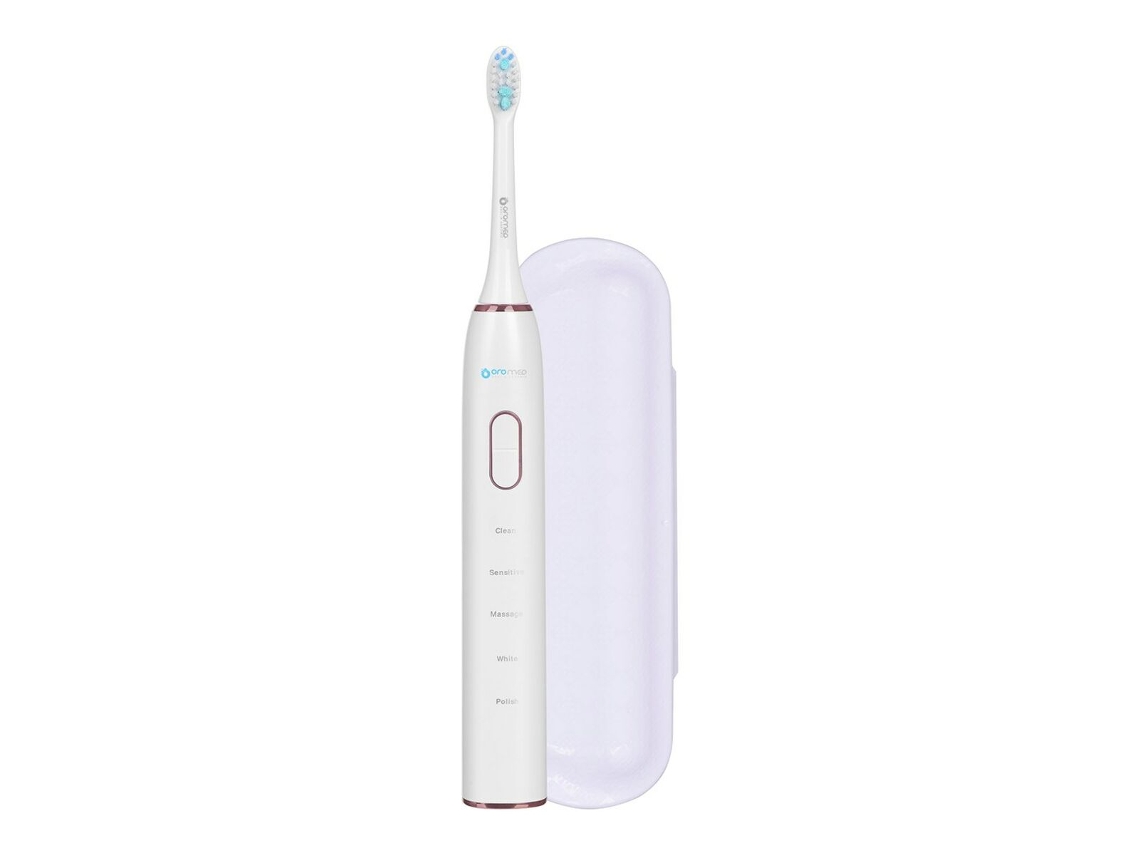 Cepillo de Dientes Eléctrico OROMED ORO-BRUSH WHITE (Blanco - 2,5 horas - Ovalado)