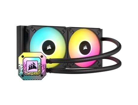 Cooler CORSAIR Icue H100I Elite Capellix Xt 240 mm Intel LGA 1700 2400Rpm Negro