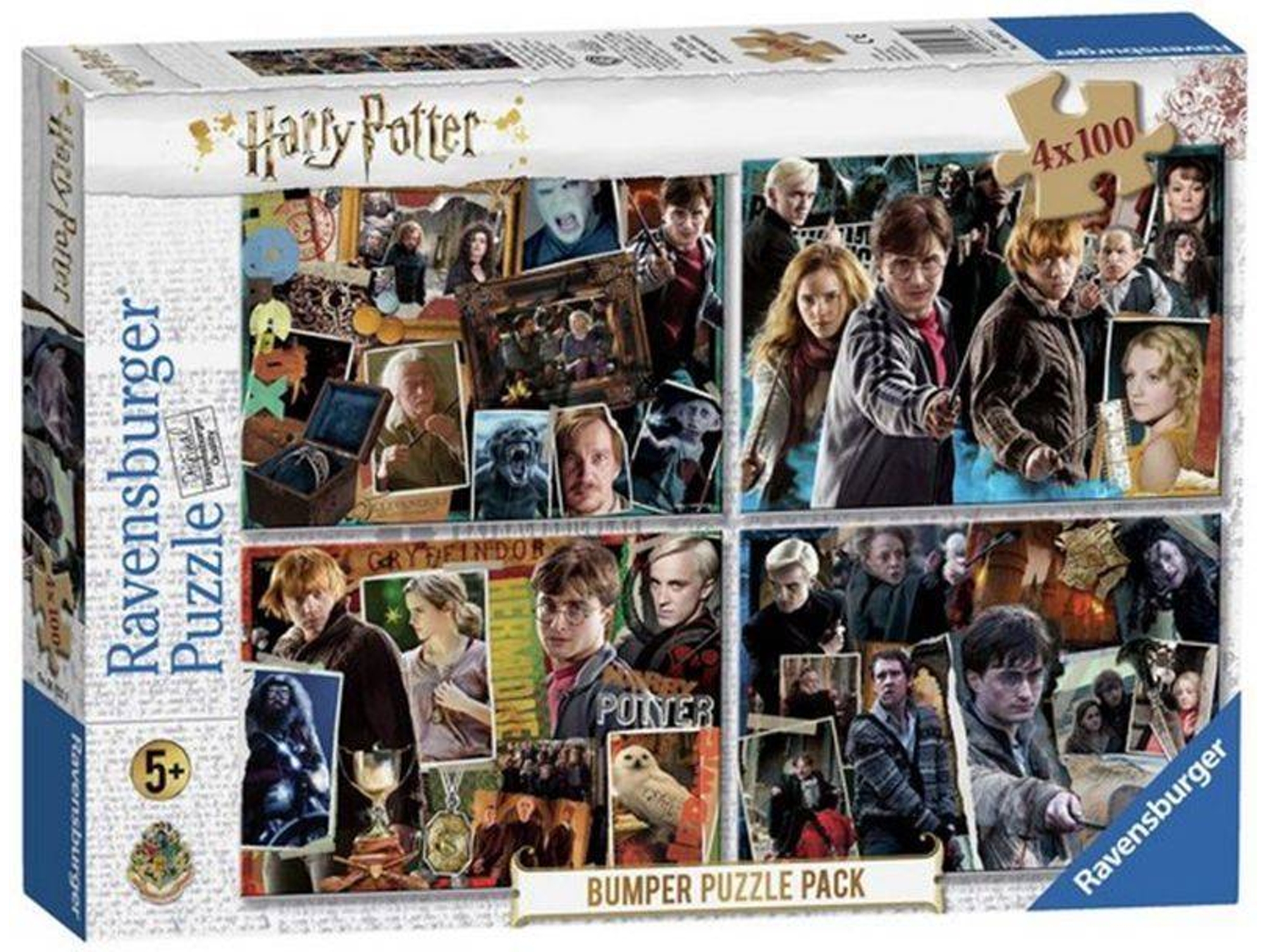 Conjunto de 2 Puzzles Harry Potter (100 piezas)