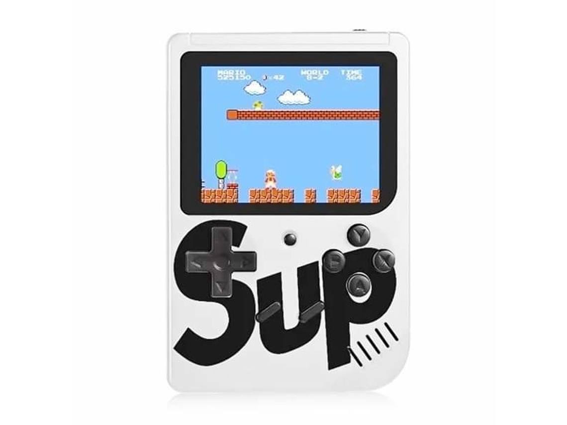 GameBox SUP 400 Juegos Juegos White Clinks Game Console