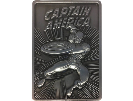 Accesorios FANATTIK Marvel Captain América Edición Limitada Ingot
