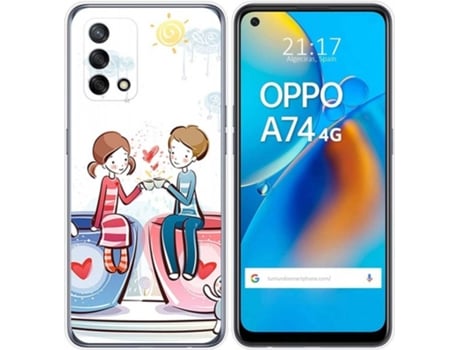 Carcasa Oppo A74 4G TUMUNDOSMARTPHONE Café