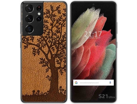 Carcasa Samsung Galaxy S21 Ultra 5G TUMUNDOSMARTPHONE Cuero 03 Multicolor