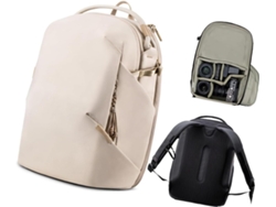 Mochila Para Cámara Dslr Con Compartimento Rígido Para Trípode
