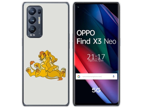 Carcasa Oppo Find X3 Neo TUMUNDOSMARTPHONE Dibujos