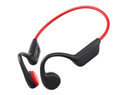 Auriculares inalámbricos de conducción ósea Bisbisous de 32 GB con Bluetooth 5.3, resistentes al agua IPX8 y diseño abierto, ideales para natación, deportes y fitness.
