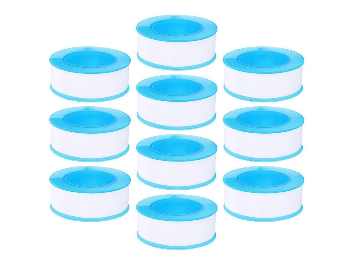 Cinta selladora para tuberías, cinta para tuberías de agua, aplicaciones para tuberías, alta resistencia, 10 rollos. Rosewell