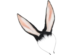 Diadema De Orejas De Conejo De Peluche Para Niñas - Para Cosplay, Fiestas De Disfraces