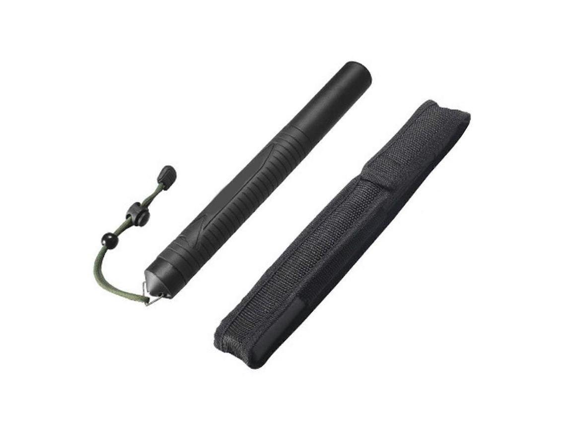 Barra Telescópica De 3 Secciones Con Mango De Goma Para Una Autoprotección Segura En Interiores Y Exteriores.