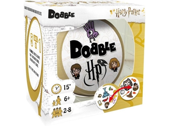 Juego de Mesa ASMODEE Dobble Harry Potter (Inglés - Edad Mínima: 6)