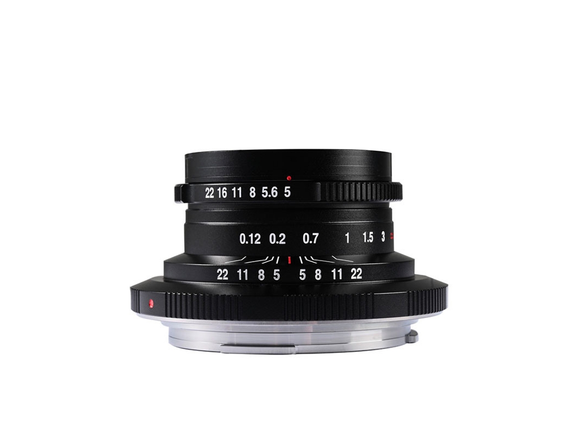 Objetivo LAOWA 15 mm f/5 Cookie Black compatible con Canon RF