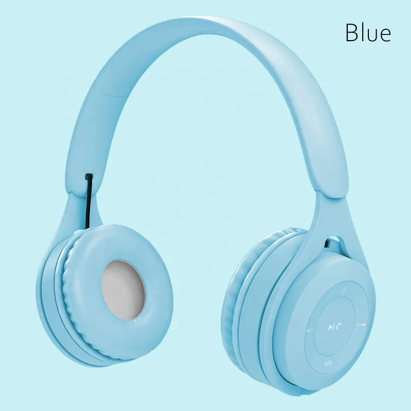 Auriculares Inalámbricos Bluetooth Estéreo Plegables Para Juegos (azul)